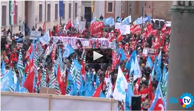 SCIOPERO NAZIONALE BANCARI – LA VOCE DEI LAVORATORI IN PIAZZA